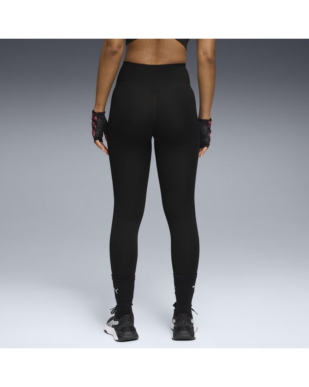 PUMA Black Shapeluxe High-Waist, 7/8 Training Tights