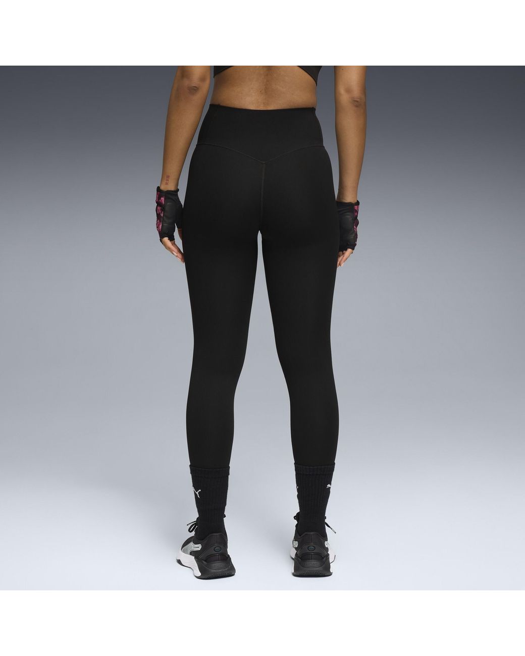 PUMA Black Shapeluxe High-Waist, 7/8 Training Tights