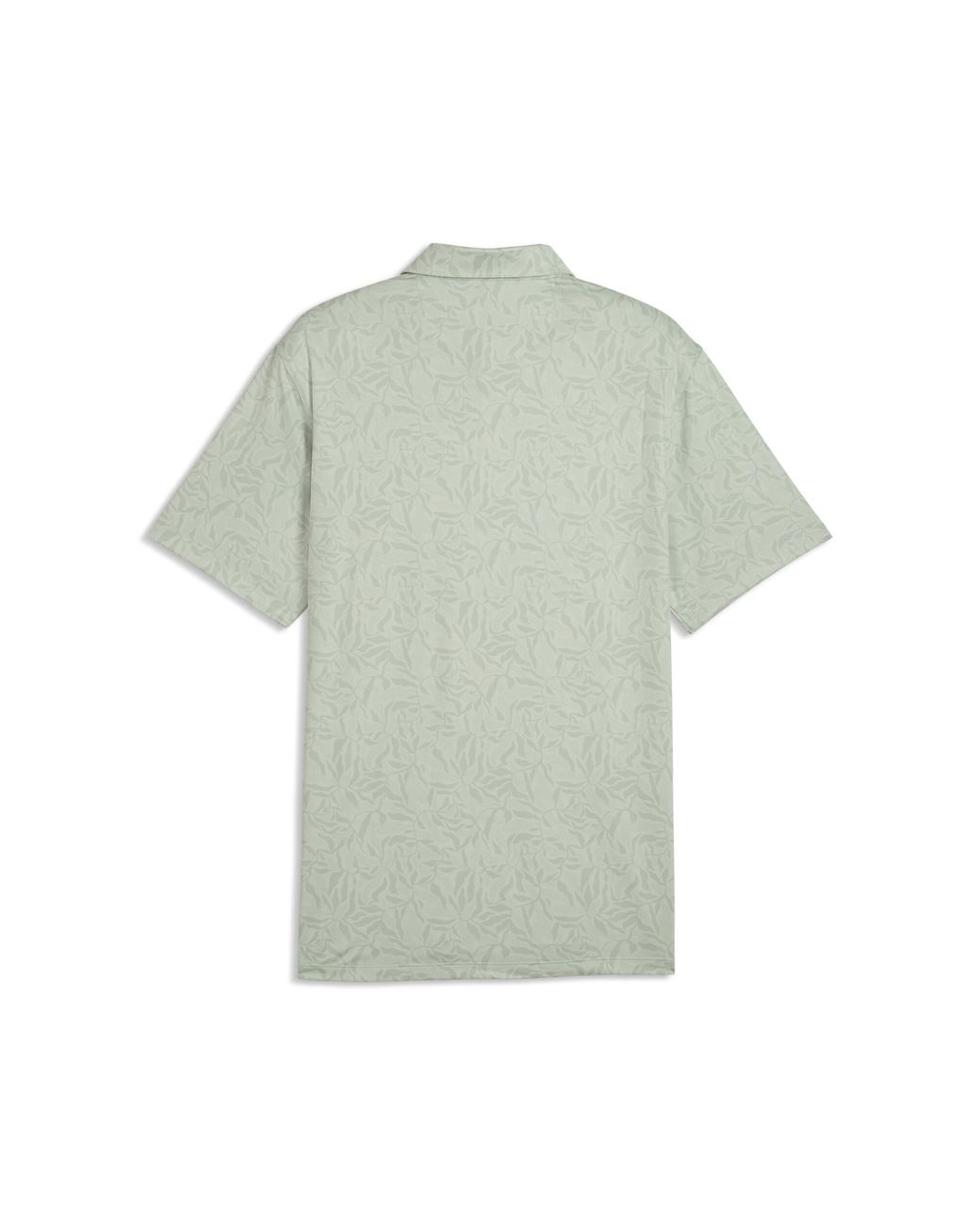 PUMA Green Cloudspun Marine Botanical Polo for men