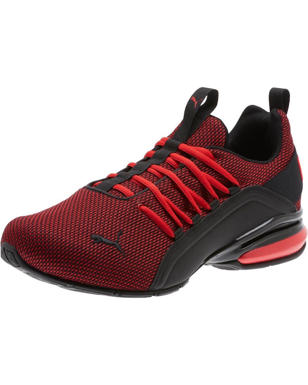 PUMA Axelion Wide Running Shoes in Red for Men | Lyst