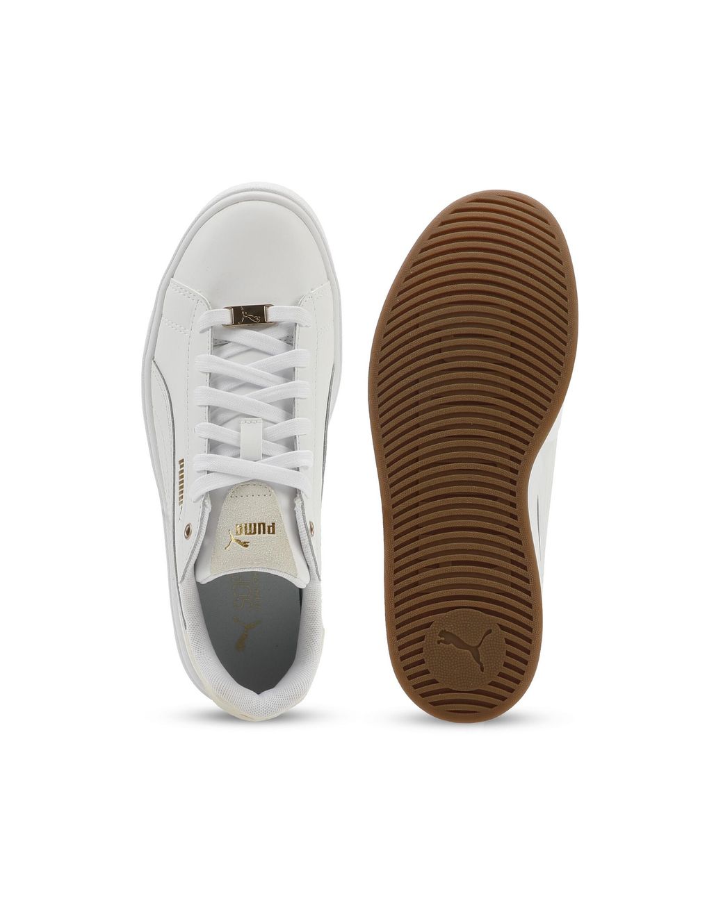 PUMA White Aveline Sneakers