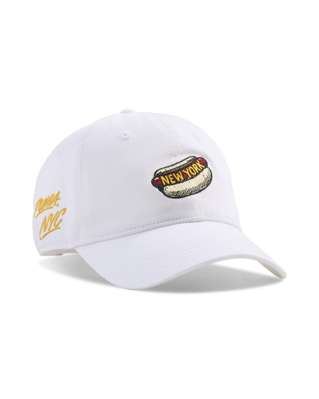 PUMA White Nyc Glizzy Adjustable Hat