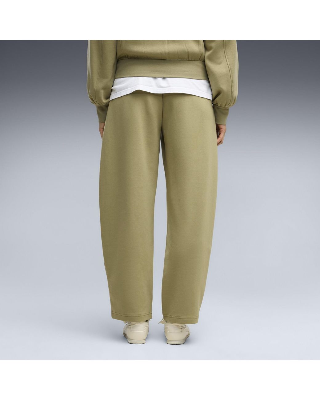 PUMA Green Her Relaxed Barrel Leg Pants