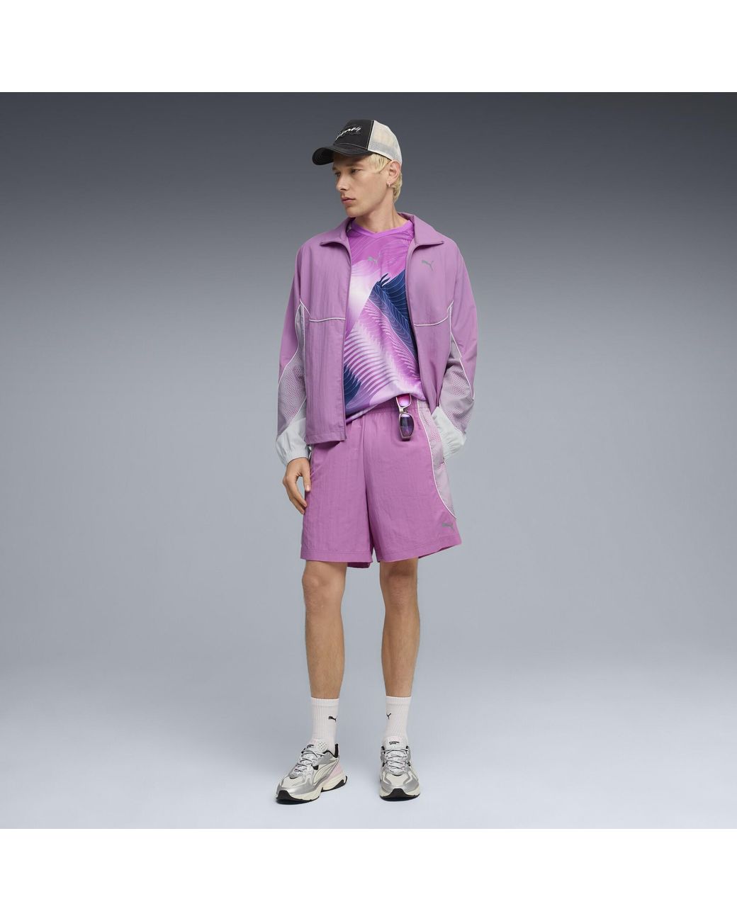PUMA Purple Tech-X Relaxed Jersey for men