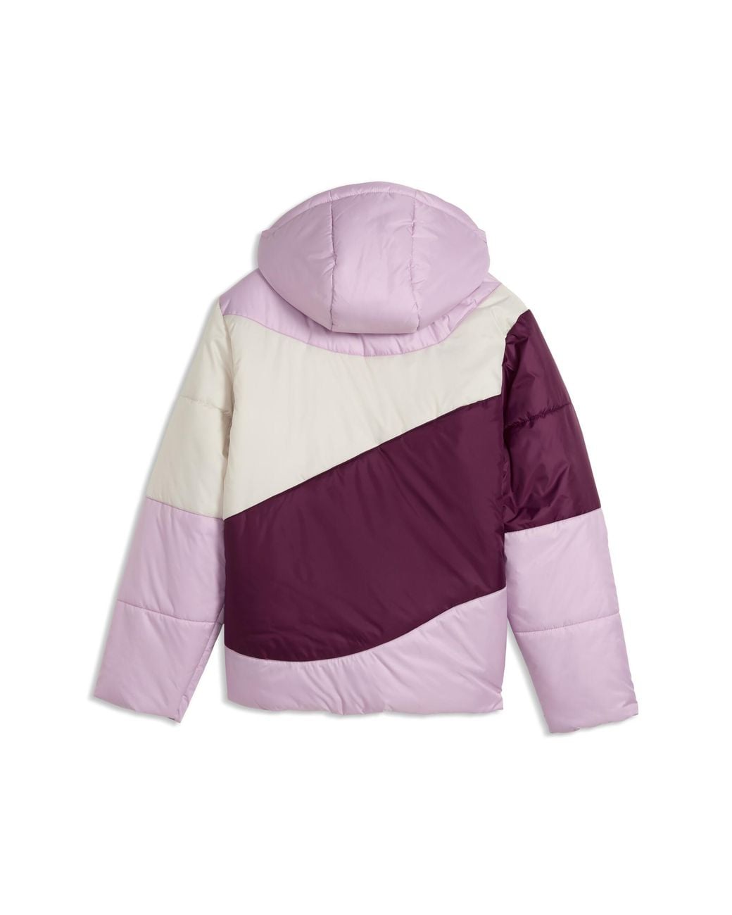 Giacca Imbottita Trapuntata Dal Taglio Morbido Per Ragazzi, Abbigliamento, Rosa di PUMA in Purple