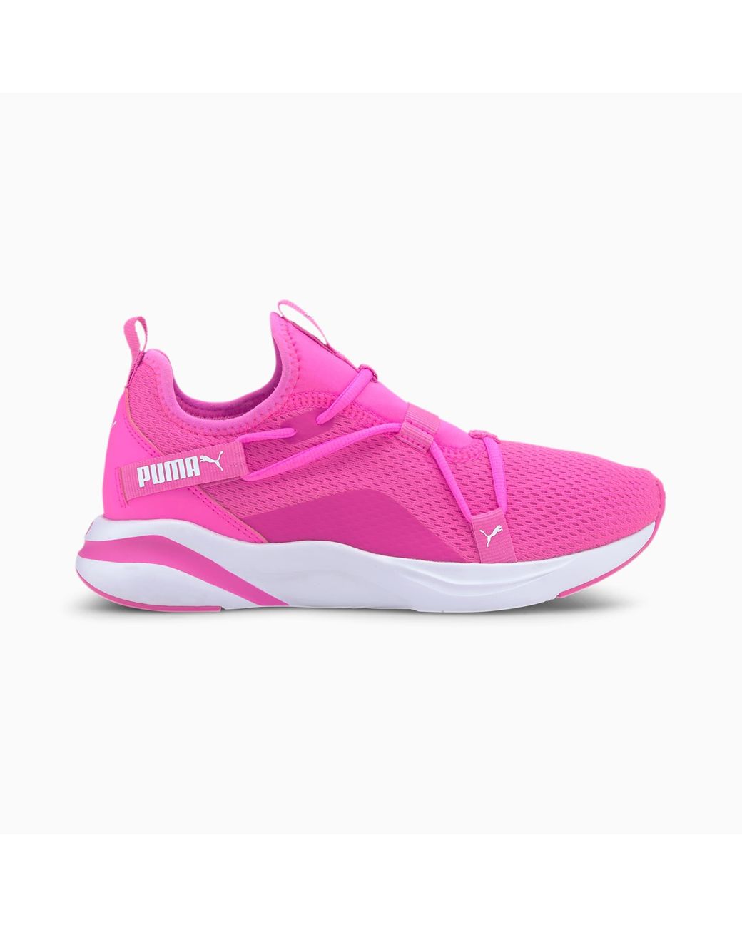puma slip ons kids pink