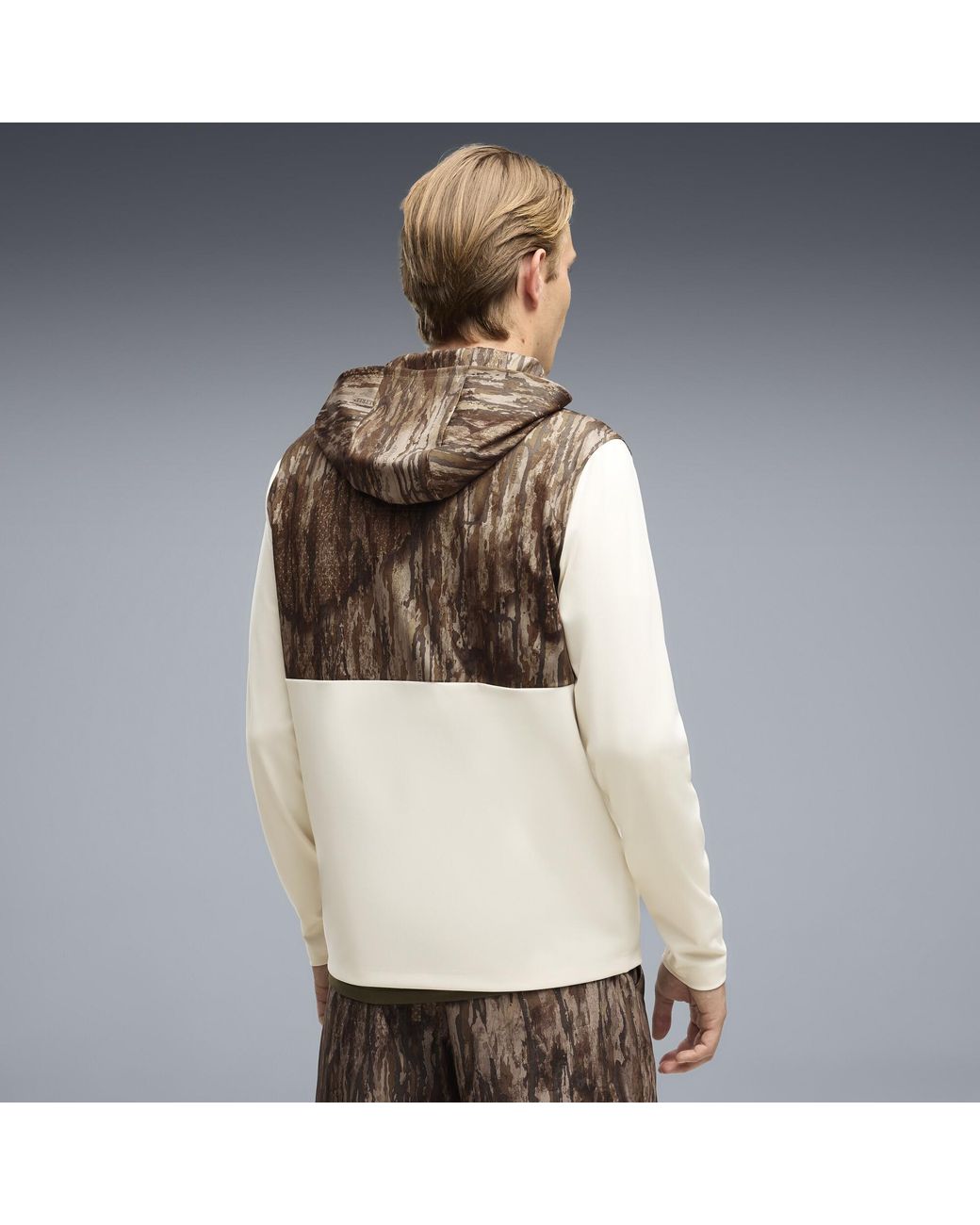 PUMA Natural X Realtree Cloudspun Tech Golf Hoodie for men
