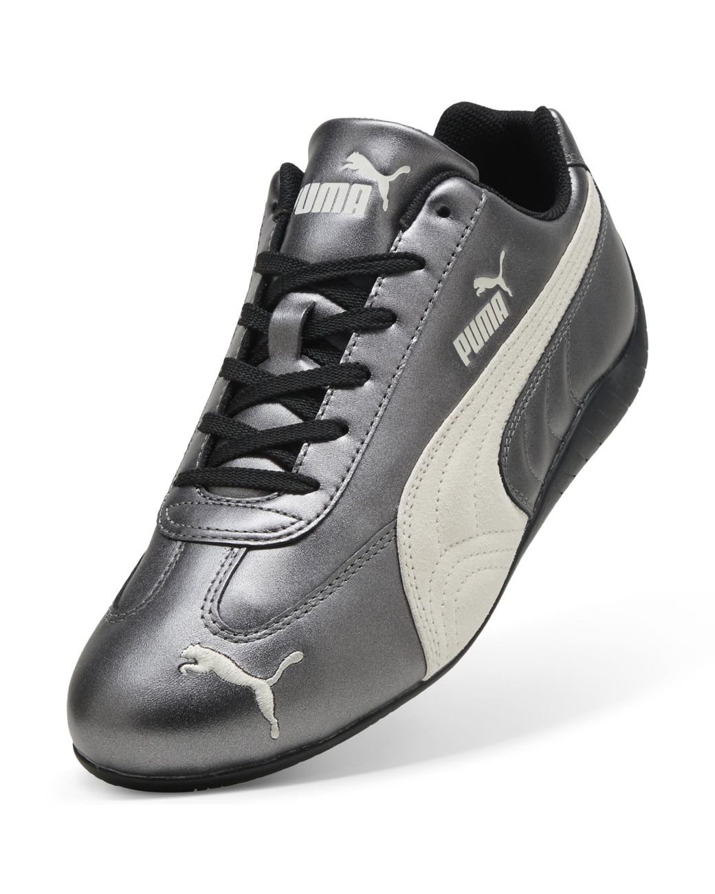 PUMA Black Speedcat Metallic Sneakers