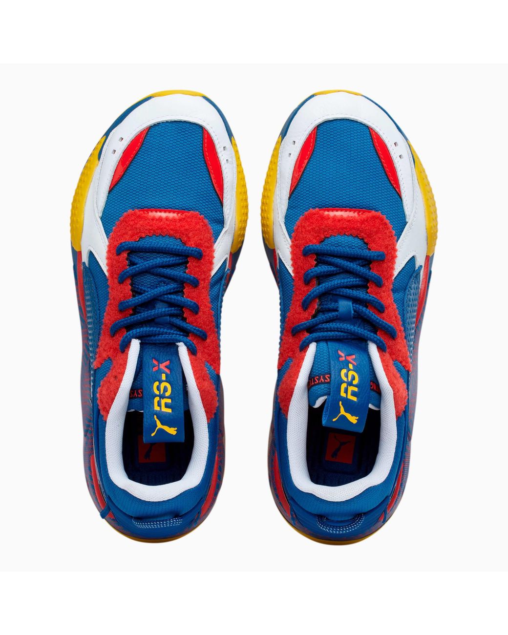 colourful puma sneakers