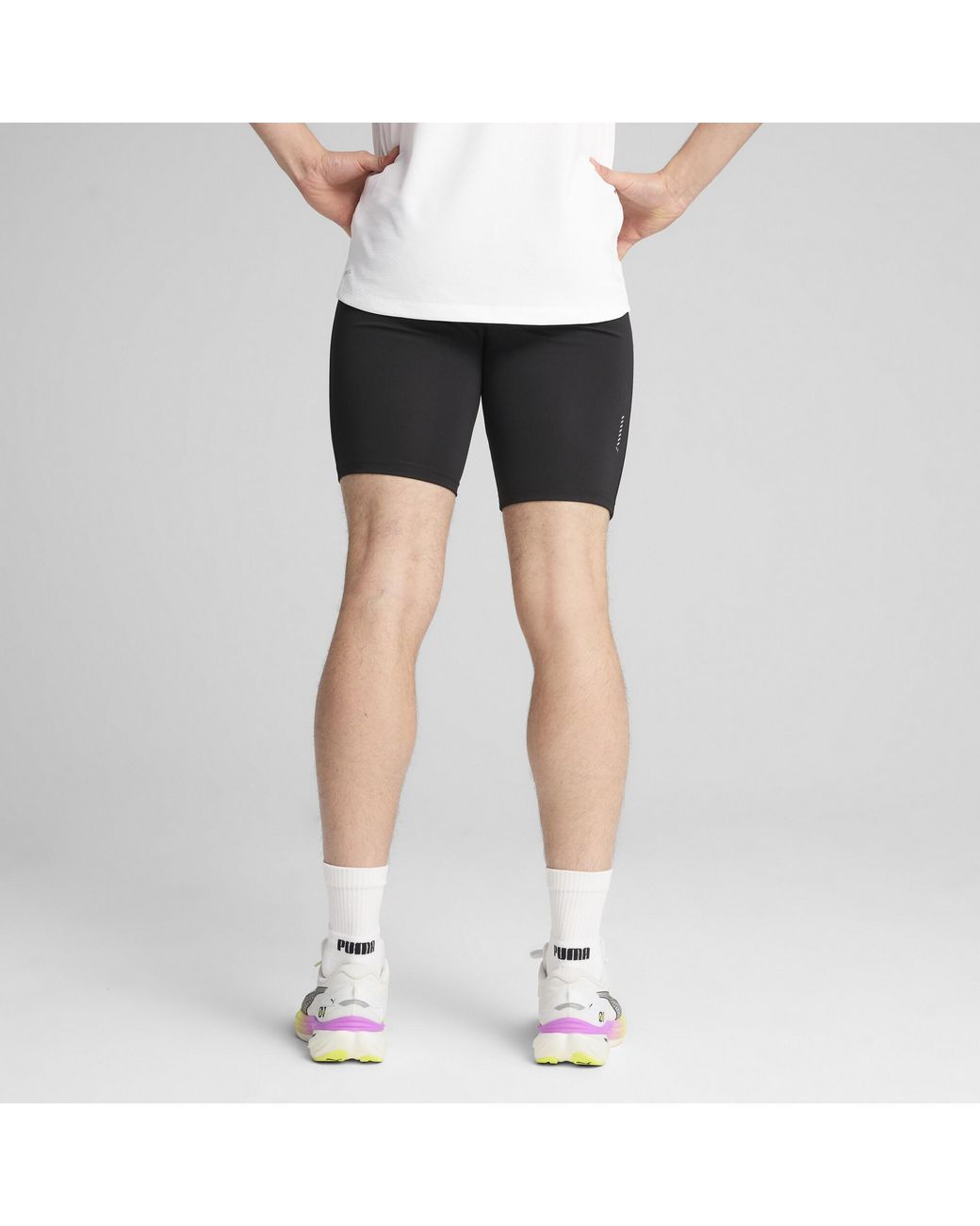 PUMA Black Run Foundation 8" Short Tights for men