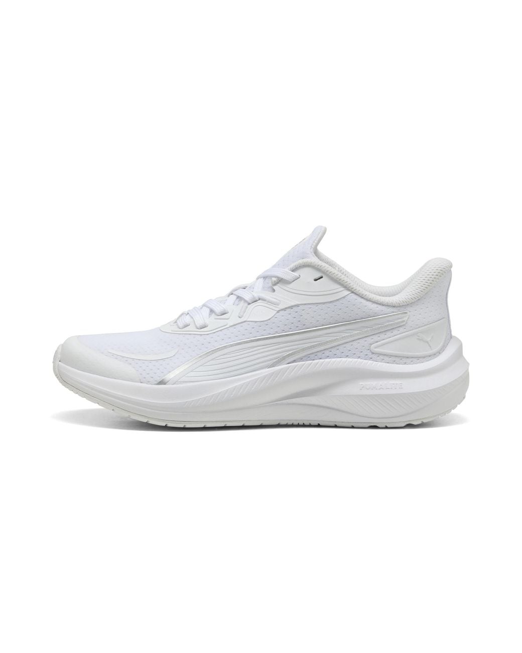 PUMA White Skyrocket Lite 2 Shoes Youth