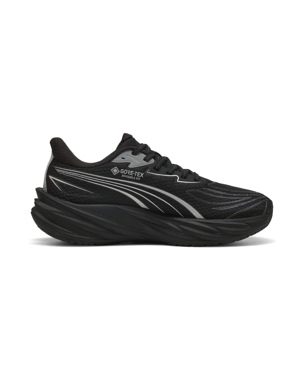 PUMA Black Velocity Nitro 5 Gtx Running Shoes