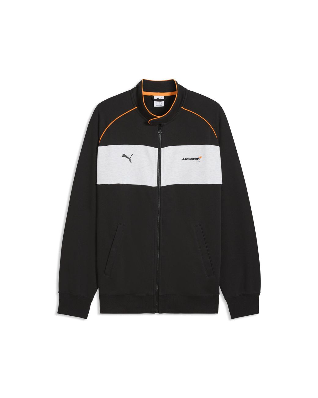 PUMA Black Mclaren Racing Track Jacket for men