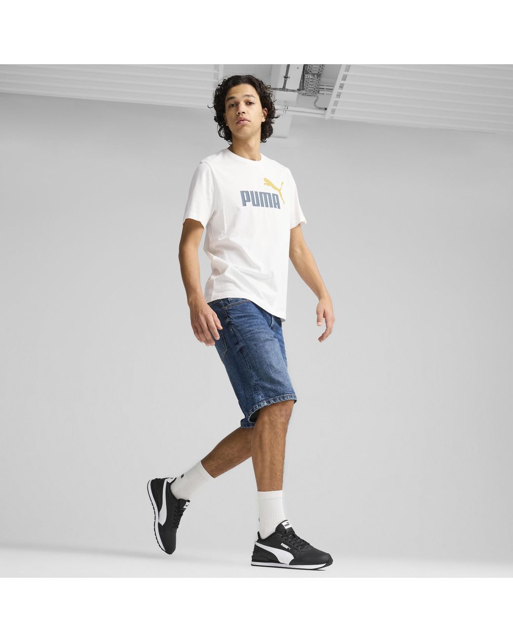 PUMA Black Adults ST Runner V4 L Sneaker