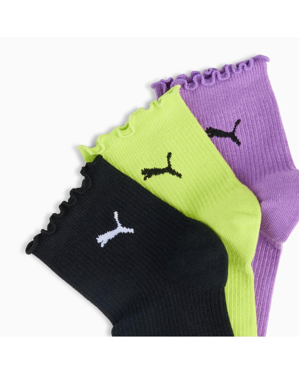 PUMA Korte Sokken Voor in het Multicolor