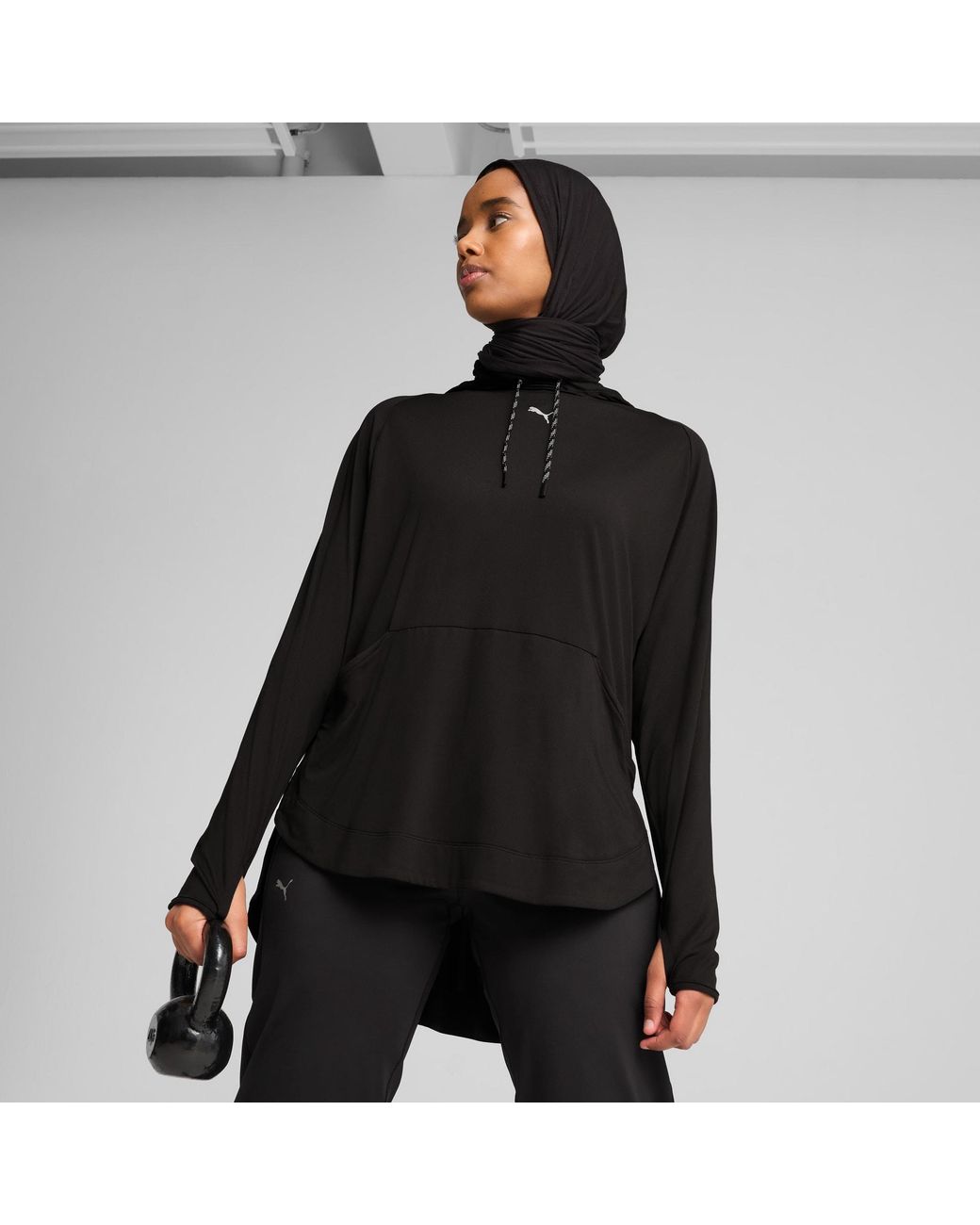 PUMA Modest Hoodie in het Black