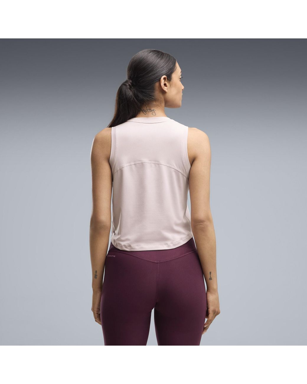 PUMA Cloudspun Trainingstanktop Voor Maat in het Purple