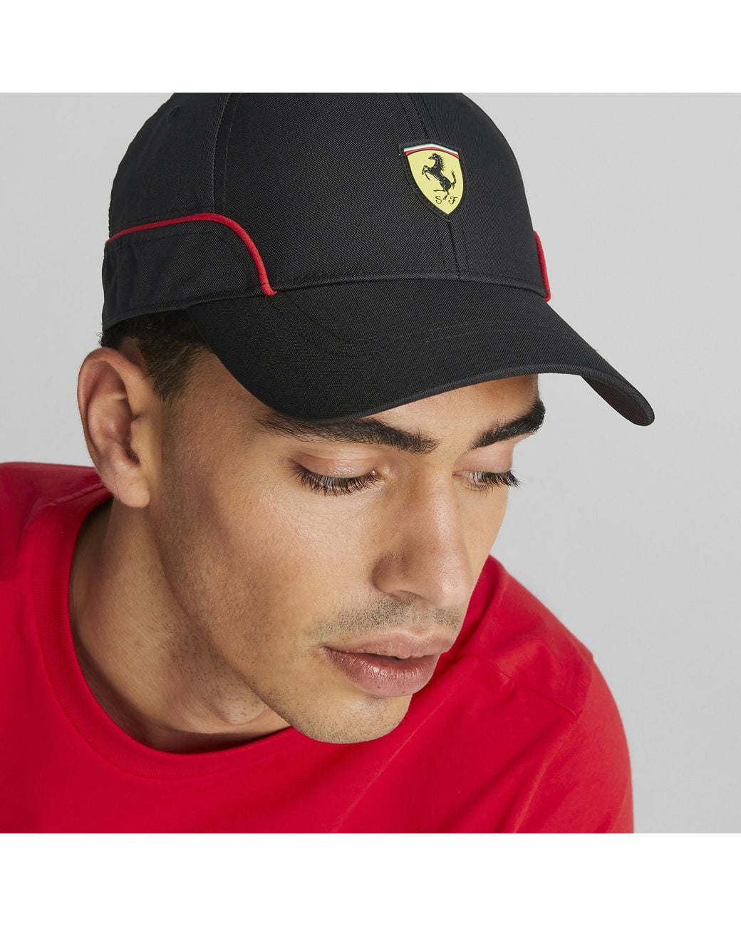 PUMA Scuderia Ferrari Race Baseball Cap Black S for men