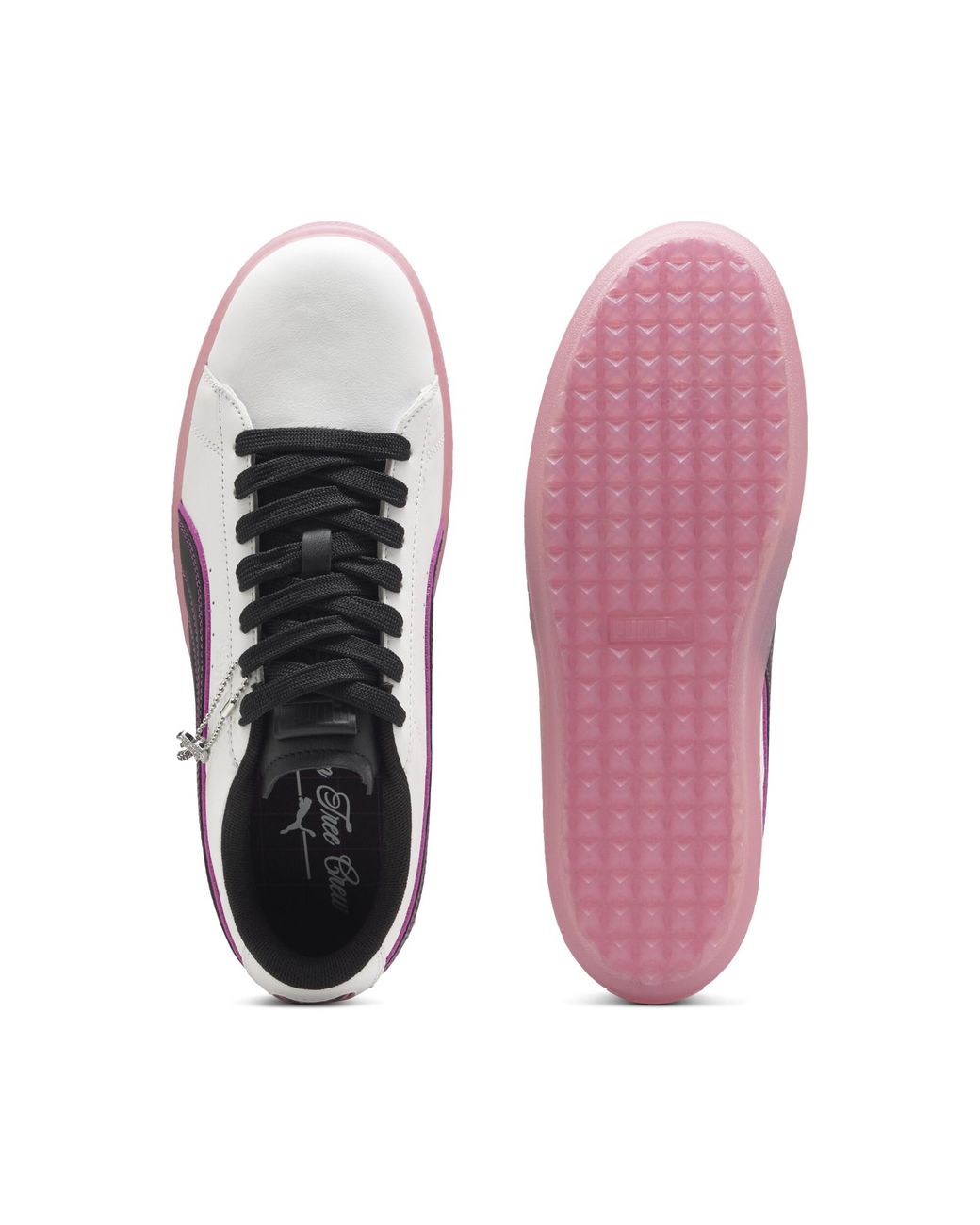 PUMA Purple X Palm Tree Crew Suede G Golf Shoes for men