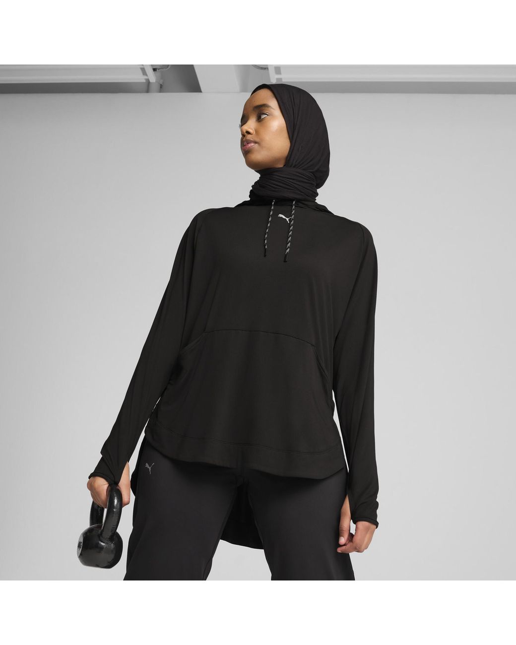 PUMA Black Modest Hoodie