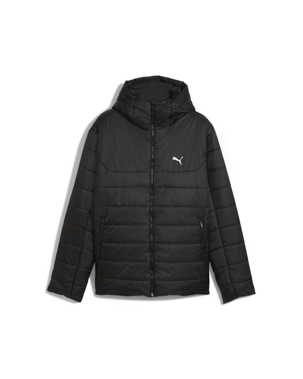PUMA Black Essentials Outerwear Puffer Jacket for men