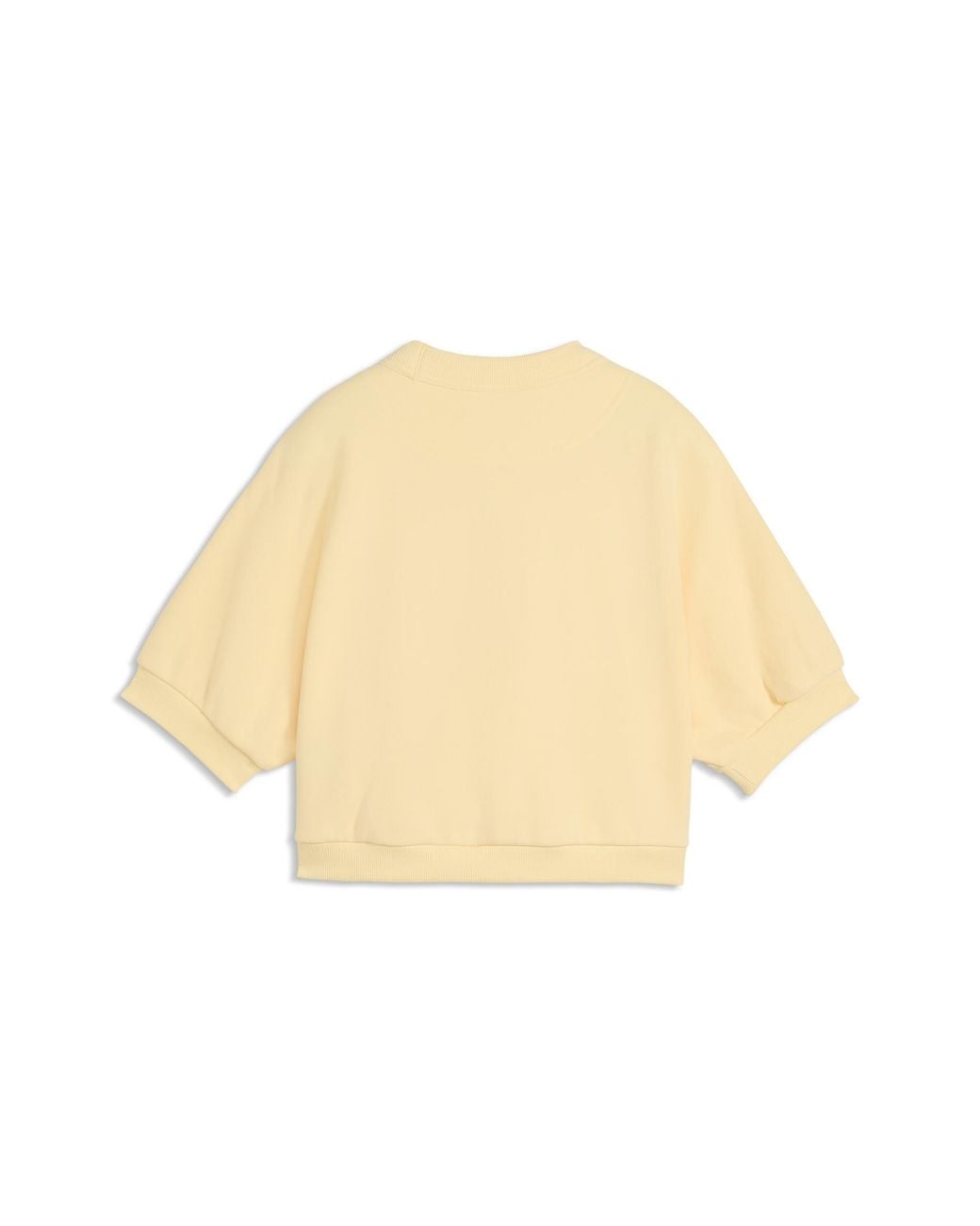 Felpa Con Logo Essentials Elevated No. 1 Dal Taglio Morbido Da Donna, Abbigliamento, Giallo di PUMA in Natural
