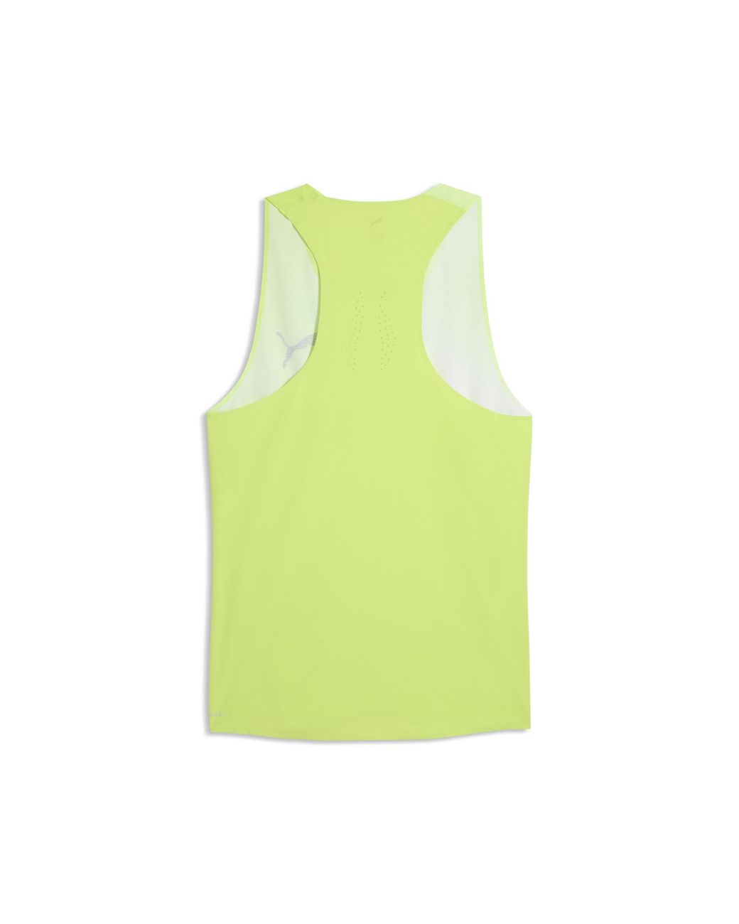 PUMA Green Lightspeed Ultraweave Graphic Running Singlet for men