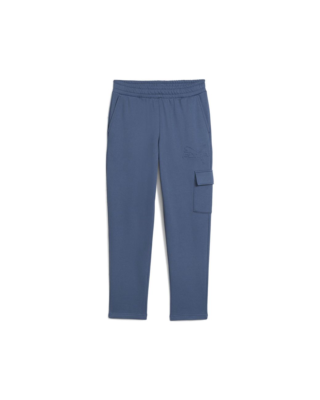 PUMA Blue Elevated Essentials Cargo Pants for men