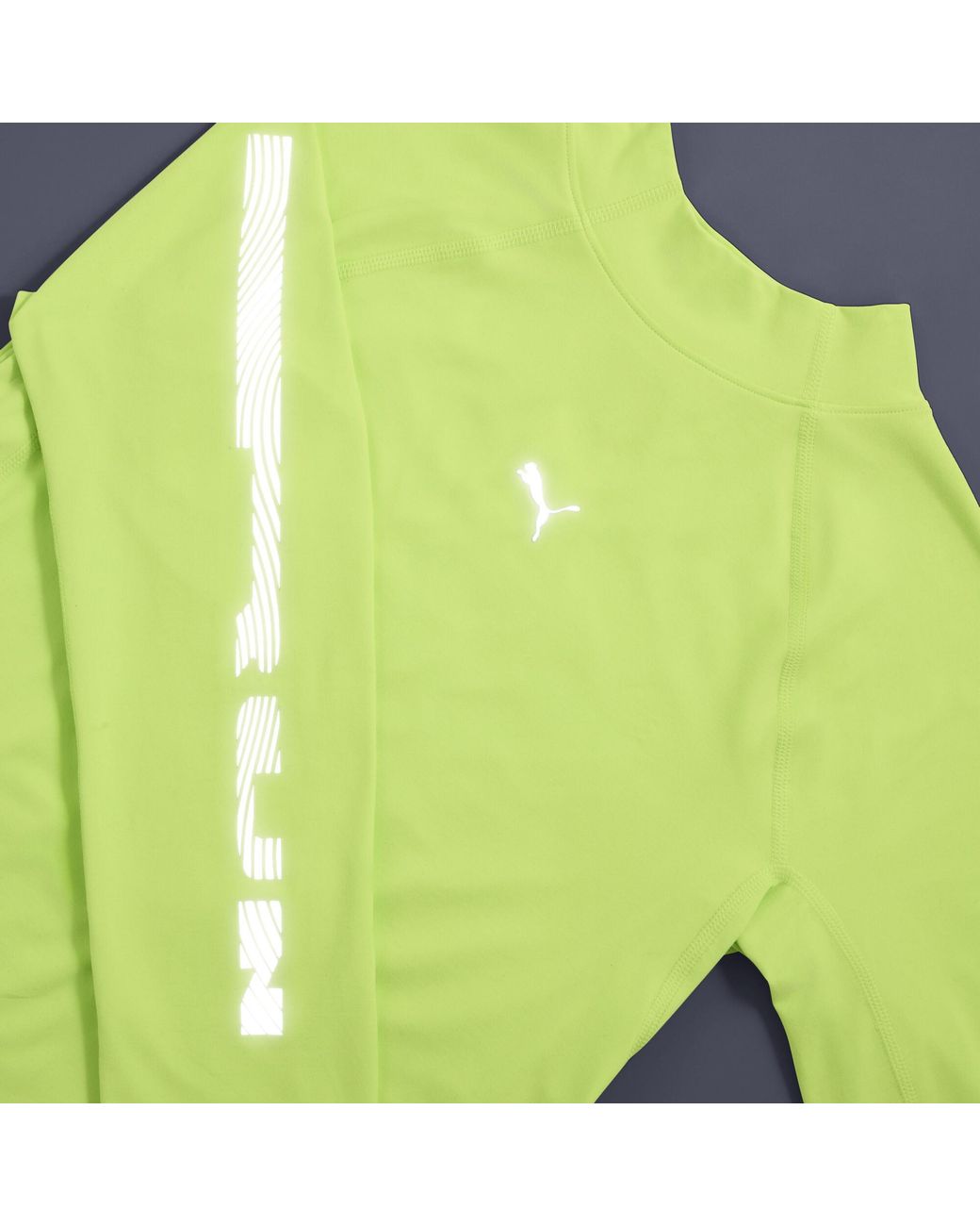 PUMA Green Brightstride Cloudspun Long Sleeve T-Shirt