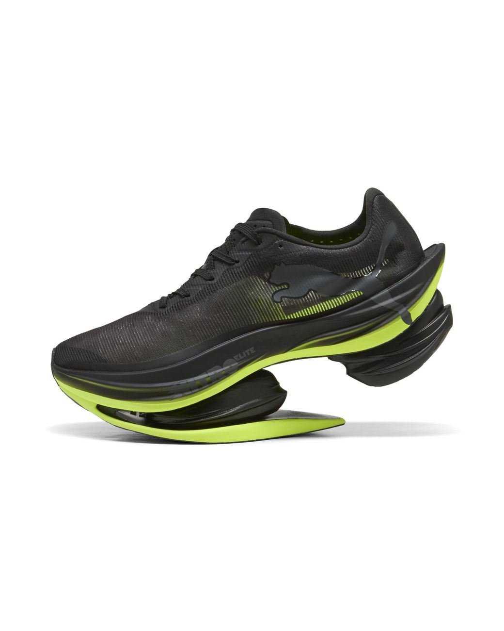 PUMA Green Fast-Rb Nitro Elite 2 Laced Running Shoes for men