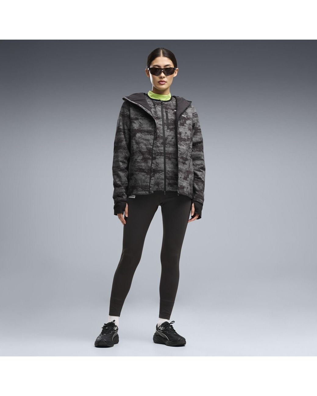PUMA Black Run Brightstride Primaloft Insulated Jacket