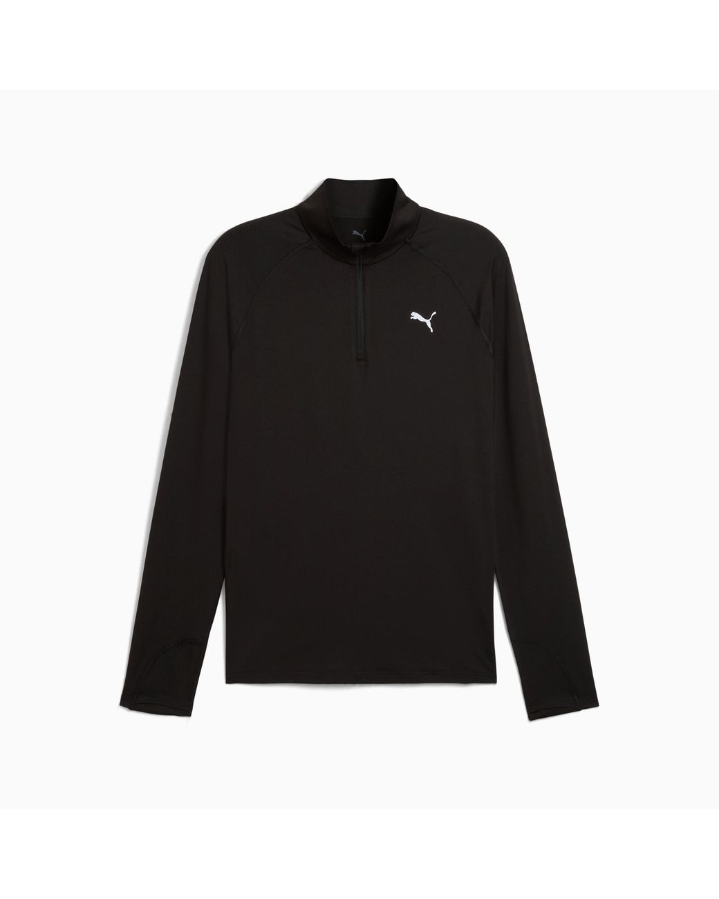 PUMA Velocity Cloudspun Hardlooptop Met Kwartrits Voor in het Black