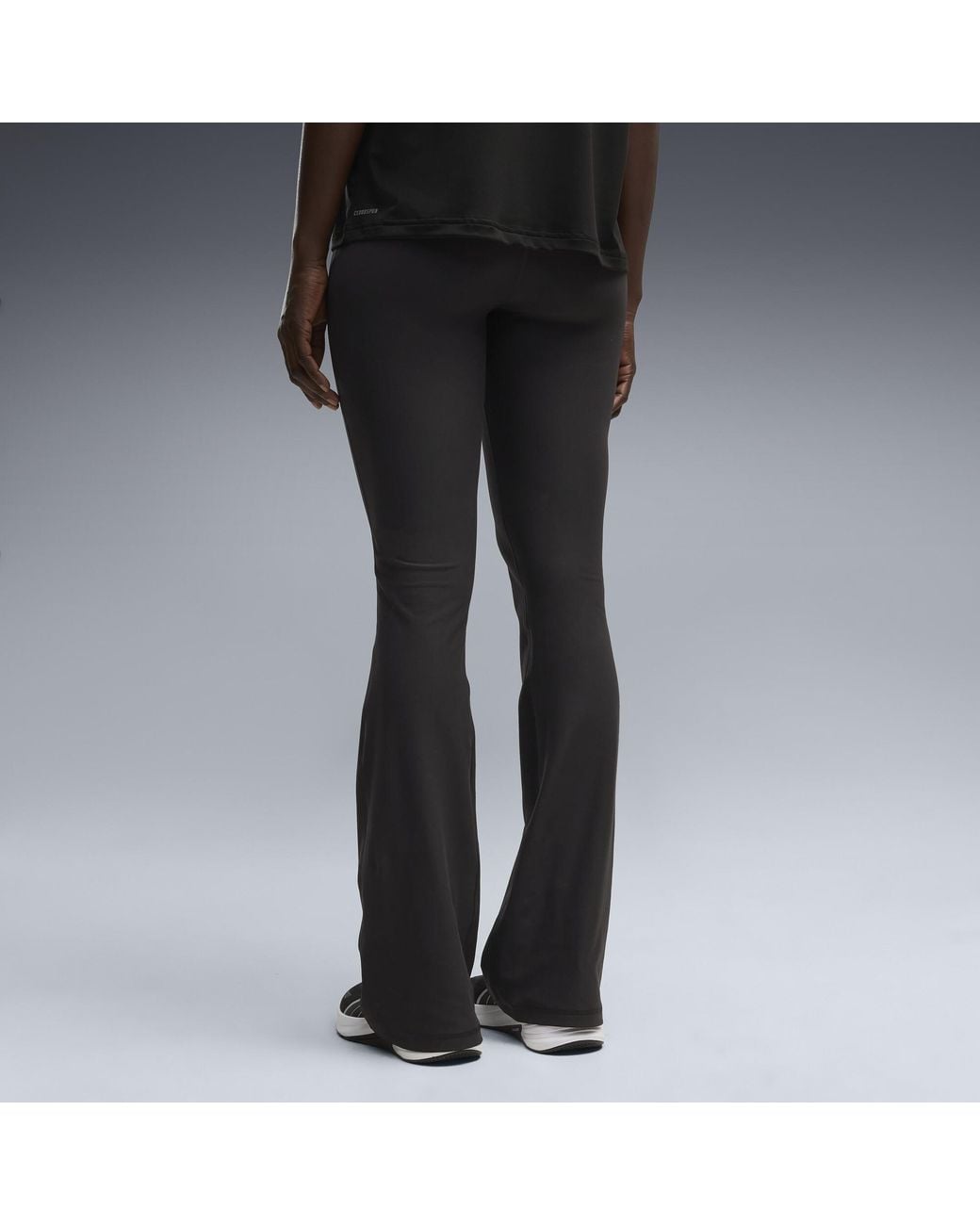 PUMA Black Cloudspun High Waisted Flared Tights