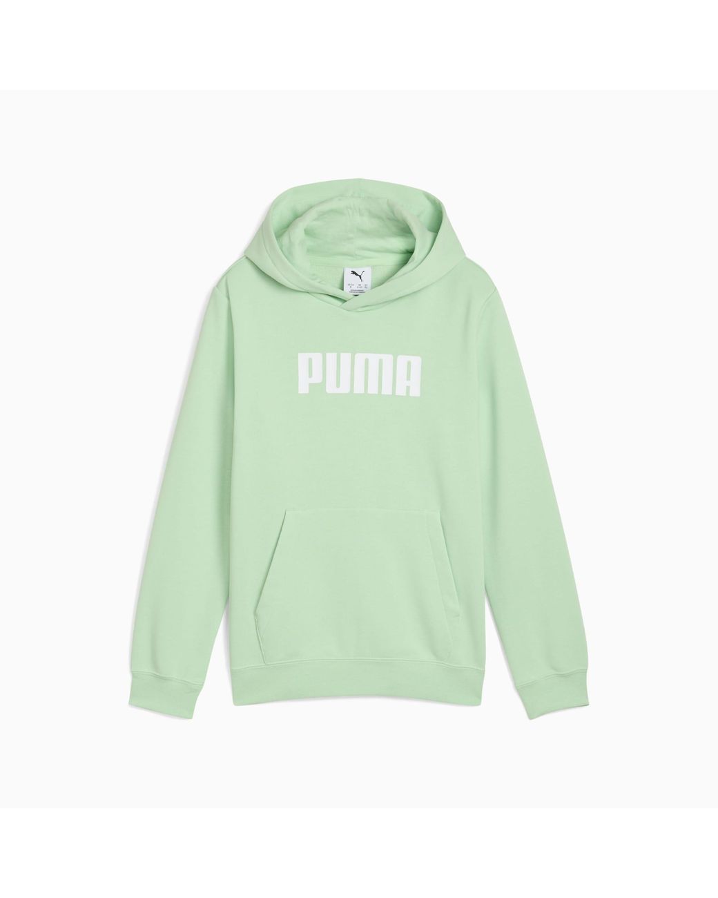 PUMA Essentials Logo Hoodie in het Green