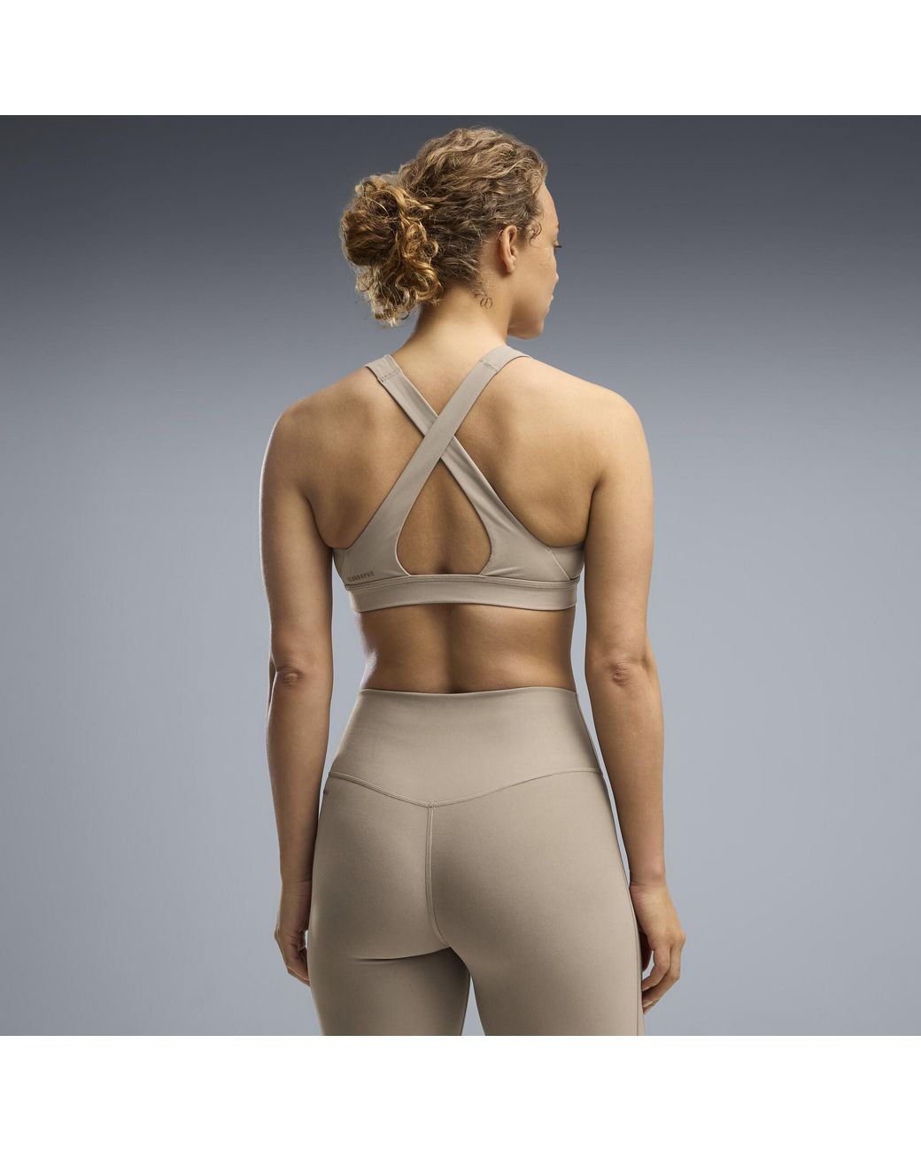 PUMA Gray Cloudspun Training Bra