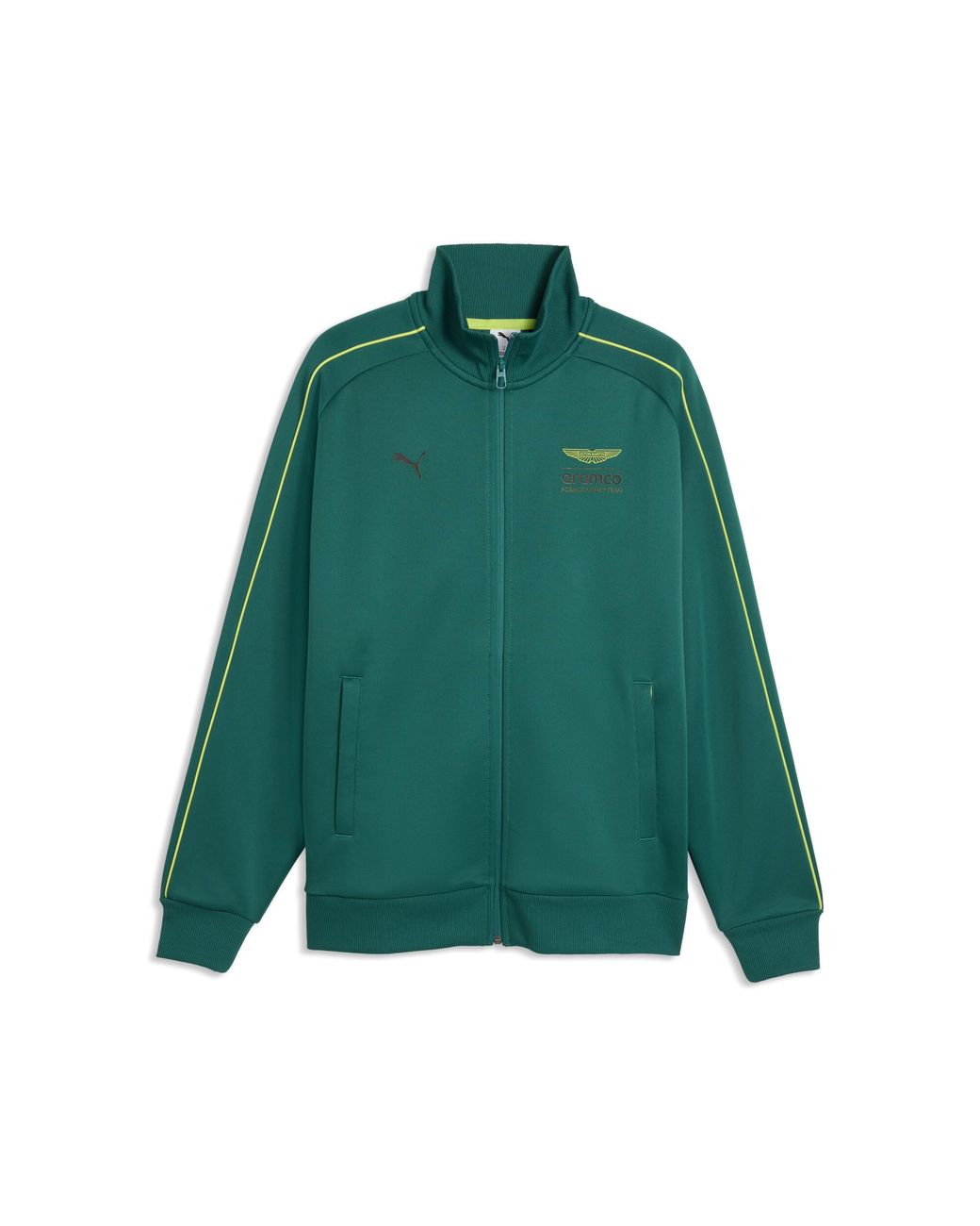 PUMA Green X Aston Martin Aramco F1 Team T7 Track Jacket for men