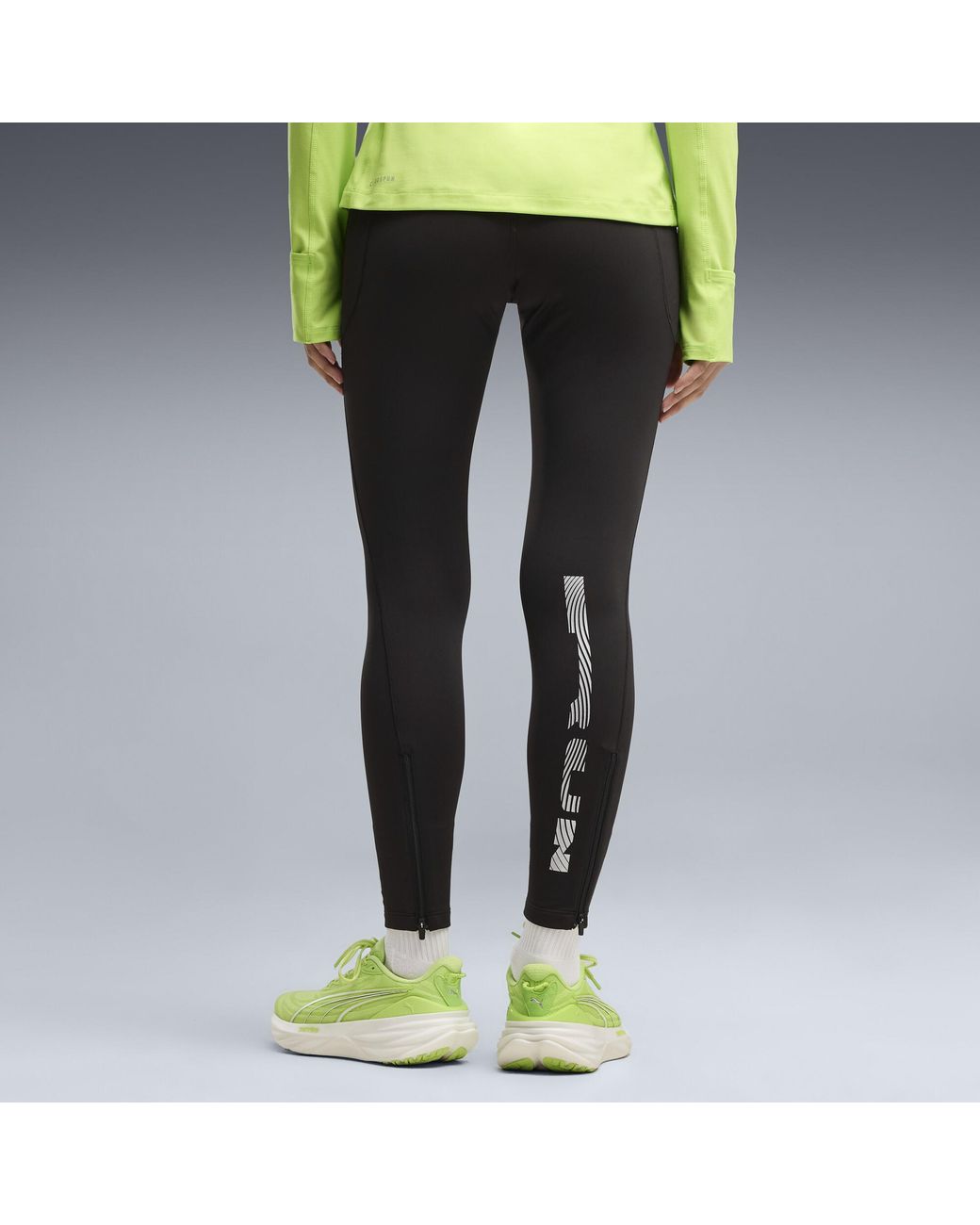 PUMA Black Brightstride Warmcell Performance Running Insulated Tights