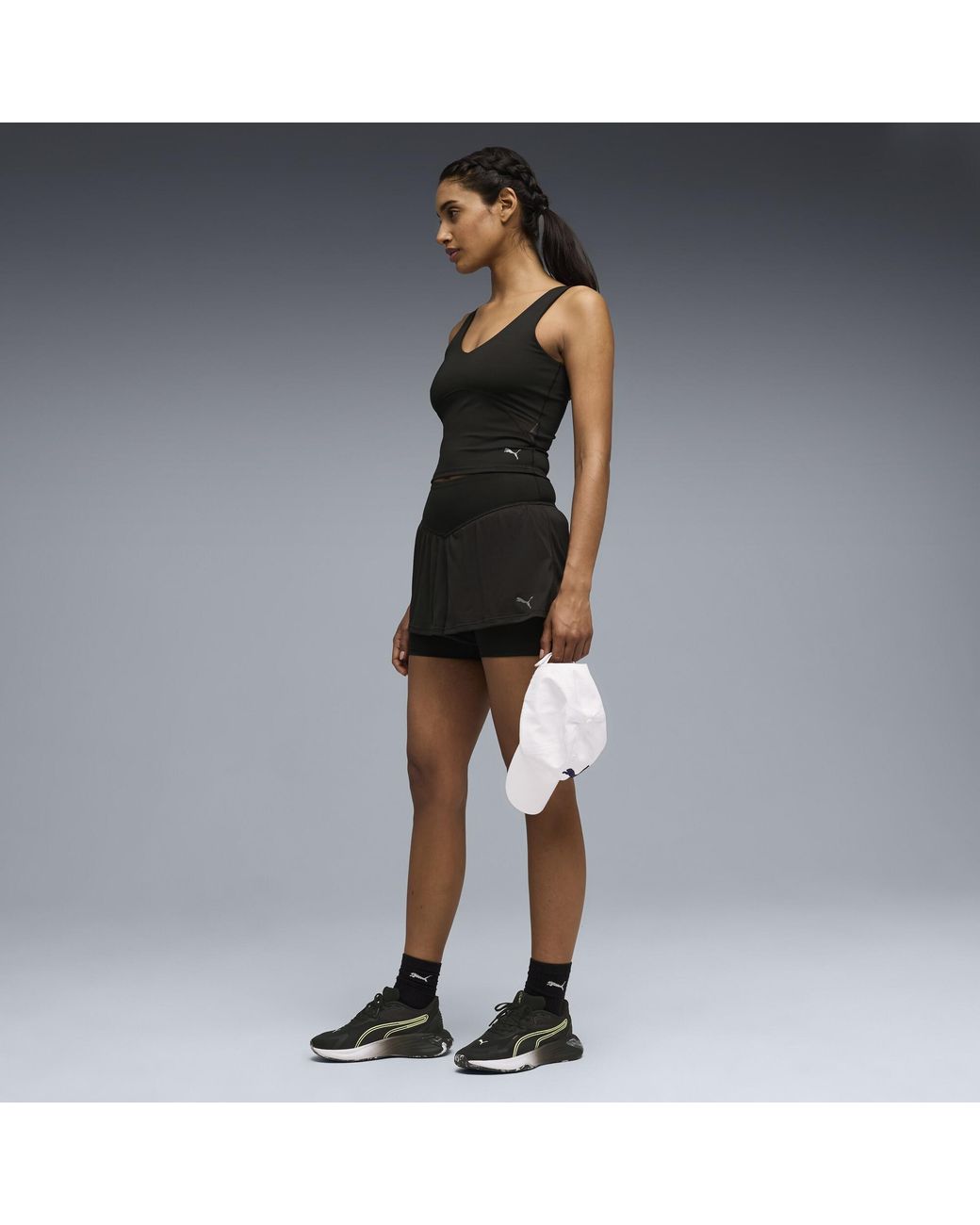 PUMA Shape Trainingstanktop Voor Maat in het Black