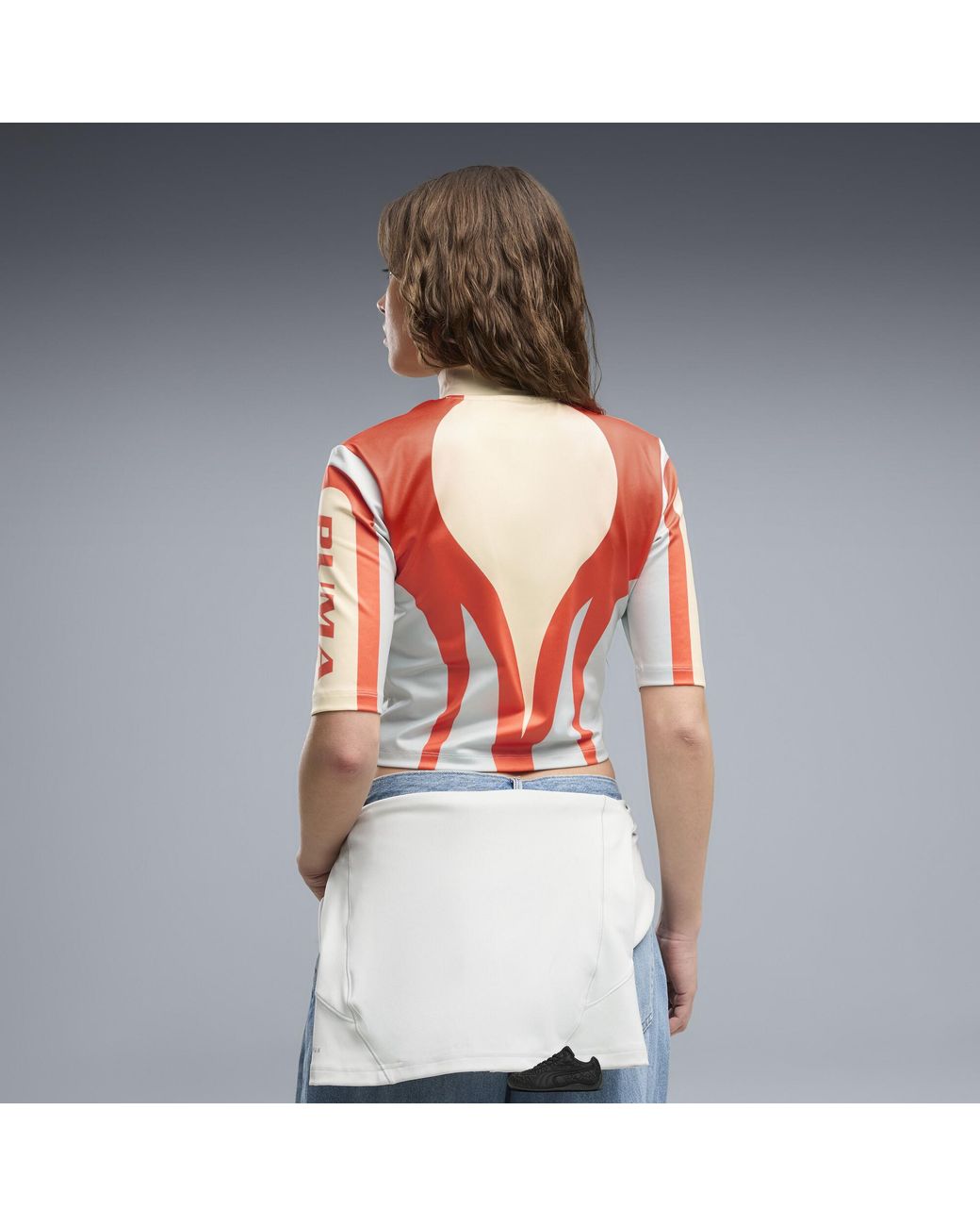 PUMA Red Future..Archive Moto Tight Top