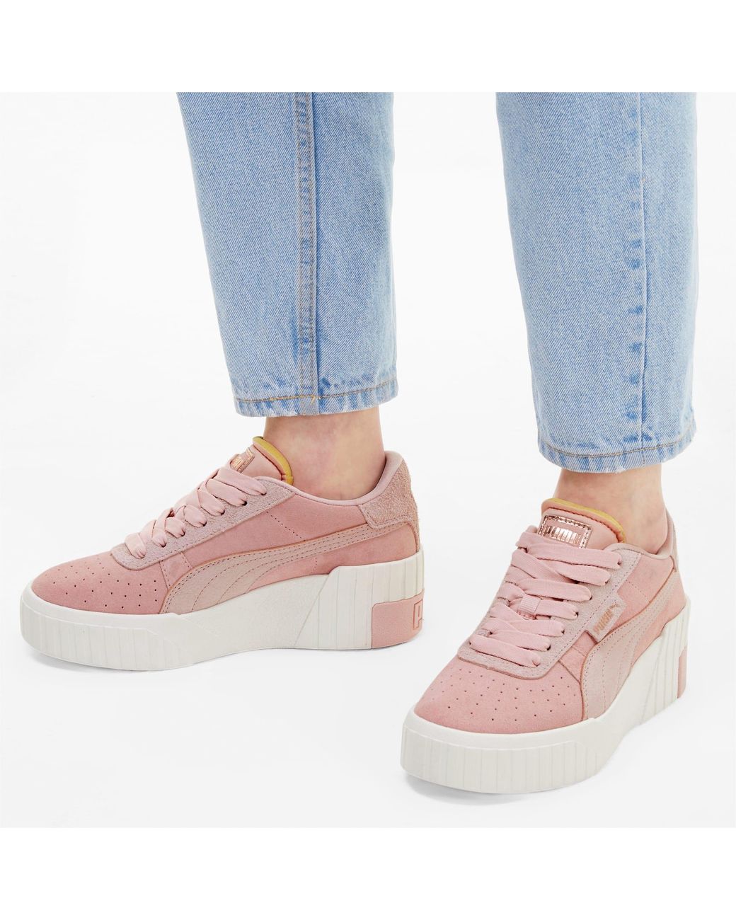 PUMA Suede Cali Wedge Mojave Desert 