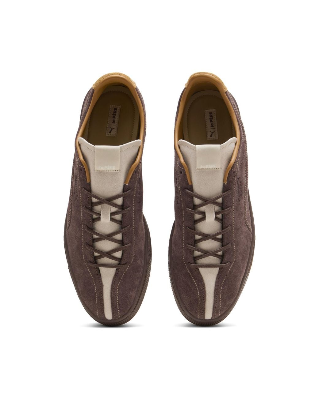 PUMA Brown X Le Père Suede Sneakers for men