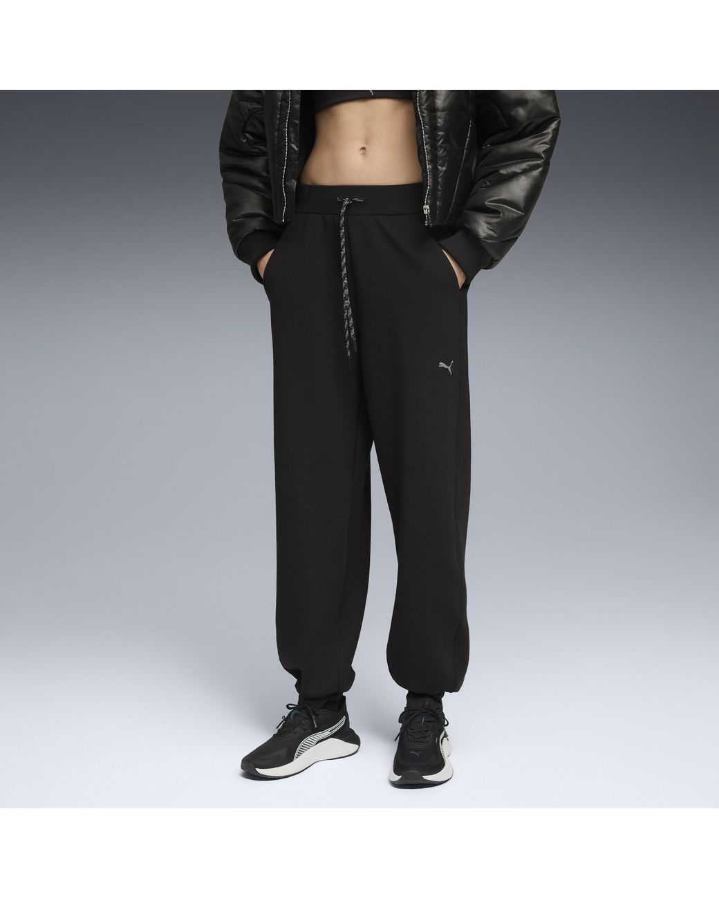PUMA Black Cloudspun Ultra Soft Training Joggers Pant