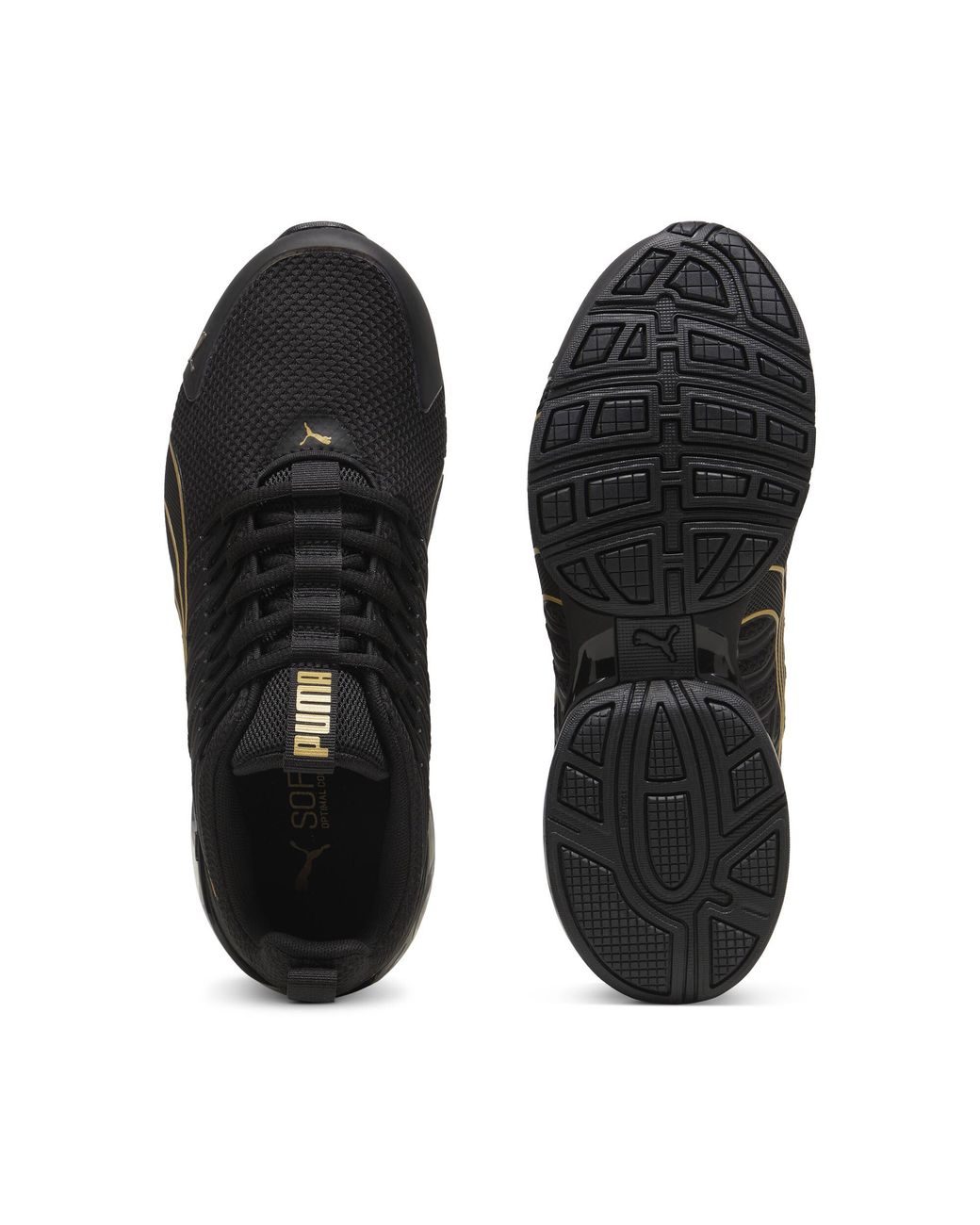 PUMA Black Voltaic Evo Running Shoes