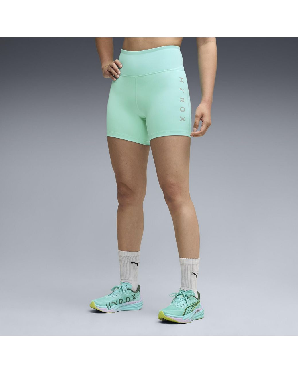PUMA Green X Hyrox Essentials 5" Short Tights