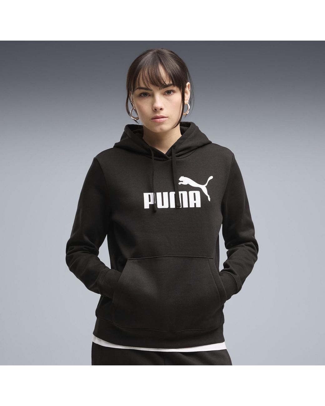 PUMA Black Essentials No. 1 Logo Hoodie