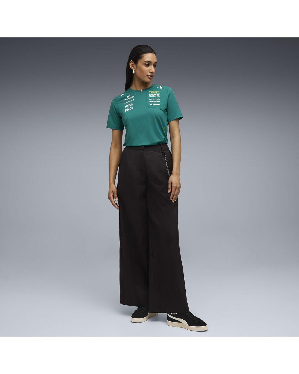 PUMA Green X Aston Martin Aramco F1 Team Replica T-Shirt