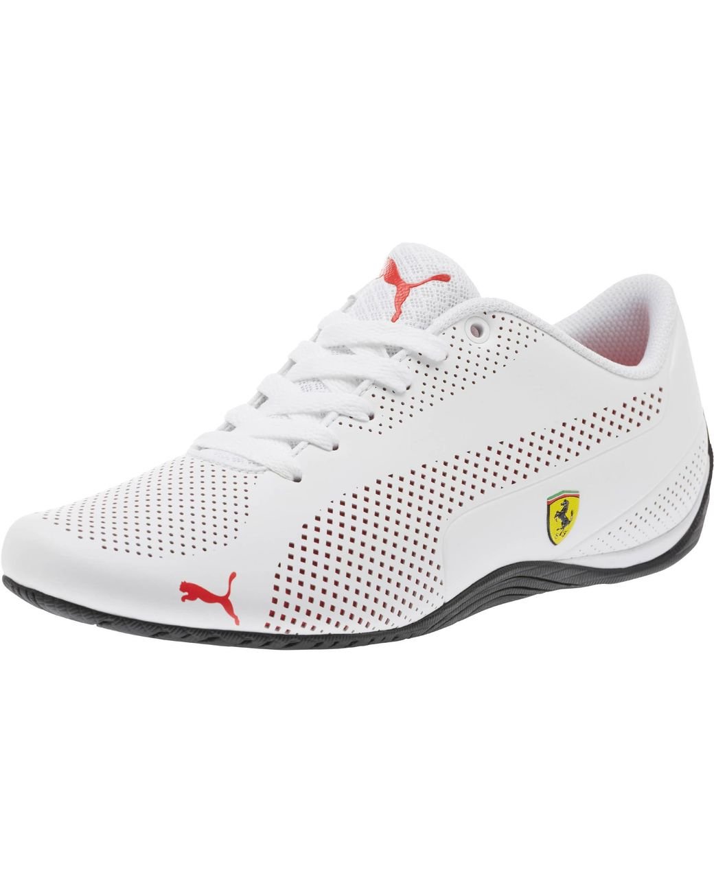 PUMA Scuderia Ferrari Drift Cat 5 Ultra Shoes in White for Men | Lyst