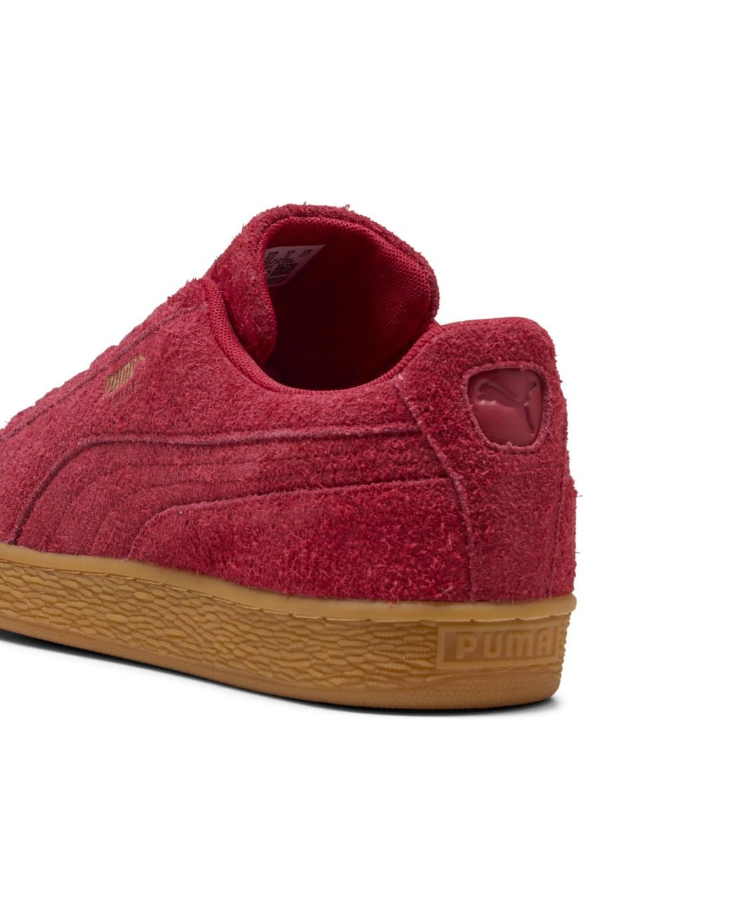 PUMA Red Suede Forever Sneakers