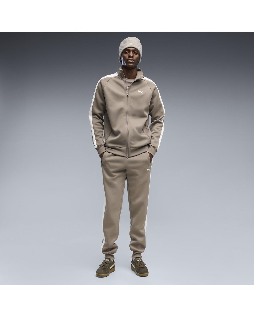 PUMA Gray T7 Always On Track Jacket for men