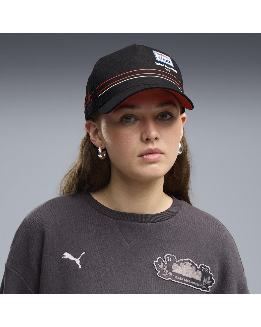 PUMA Black Mclaren Racing James Hunt Adjustable Hat